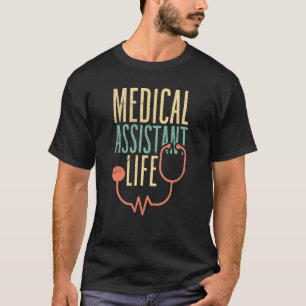 Medisch assistent Leven Ma Verpleegster T-shirt