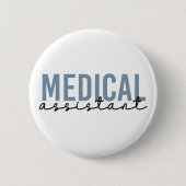 Medisch assistent MA | Klinisch assistent Ronde Button 5,7 Cm (Voorkant)