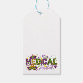 Medisch assistent - Mardi Gras Cadeaulabel (Voorkant)