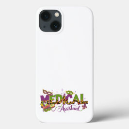 Medisch assistent - Mardi Gras Case-Mate iPhone Case