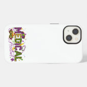 Medisch assistent - Mardi Gras iPhone Hoesje (Achterkant horizontaal)