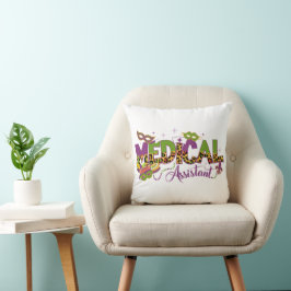 Medisch assistent - Mardi Gras Kussen