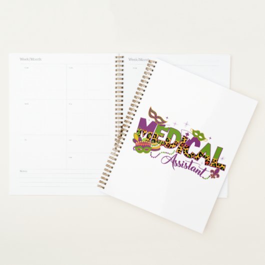 Medisch assistent - Mardi Gras Planner (Display)