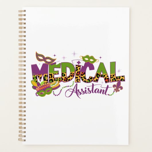 Medisch assistent - Mardi Gras Planner (Voorkant)