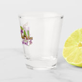 Medisch assistent - Mardi Gras Shot Glas (Rechts)