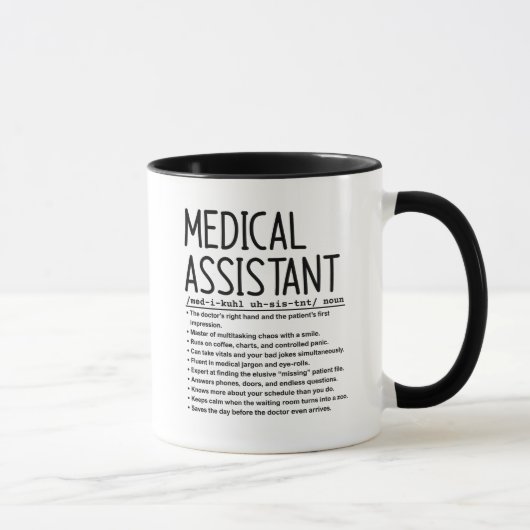 Medisch assistent mok (Rechts)
