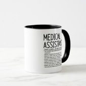 Medisch assistent mok (Voorkant rechts)