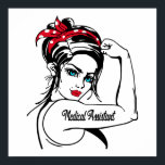 Medisch assistent Rosie de riveter omhoog Poster<br><div class="desc">Deze grappige medische assistent ontwerpt shows "medisch assistent" Het is geweldig voor moederdag of Valentijnsdag.</div>