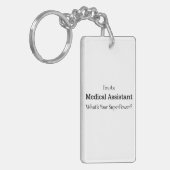 Medisch assistent sleutelhanger (Voorkant Links)