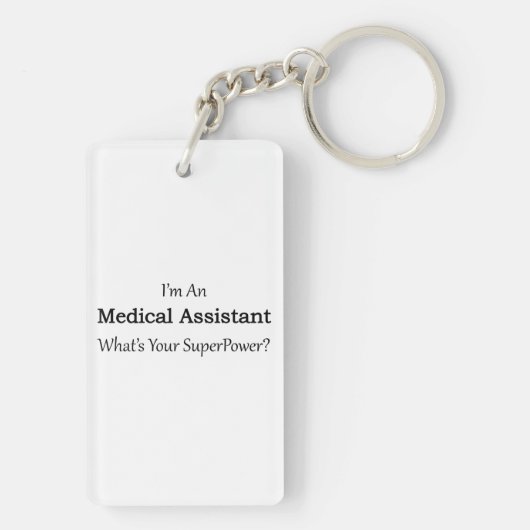 Medisch assistent sleutelhanger (achterkant)