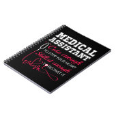 Medisch assistent Stapsgewijze verpleegster Notitieboek (Linkerzijde)