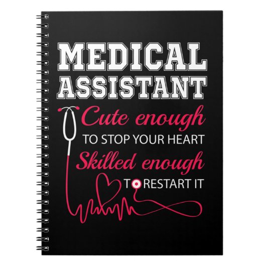 Medisch assistent Stapsgewijze verpleegster Notitieboek (Voorkant)