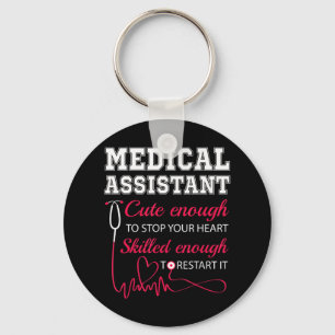 Medisch assistent Stapsgewijze verpleegster Sleutelhanger