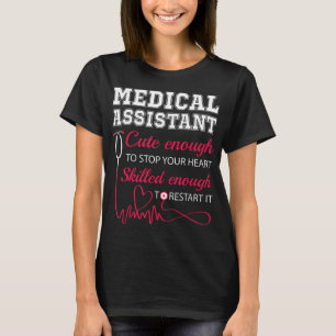 Medisch assistent Stapsgewijze verpleegster T-shirt