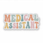 Medisch assistent sticker (Voorkant)