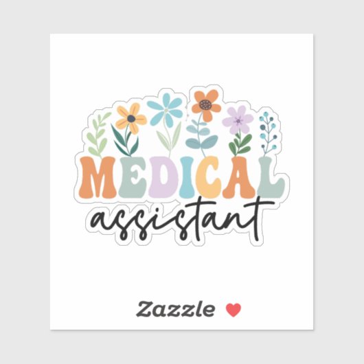 Medisch assistent sticker (Vel)
