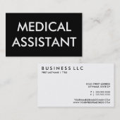 medisch assistent visitekaartje (Voorkant / Achterkant)