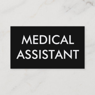 medisch assistent visitekaartje