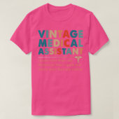 medisch assistent weet meer t-shirt (Design voorkant)