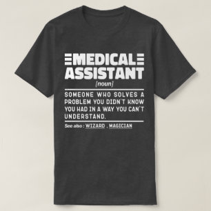 Medisch Assistent Zelfstandig Naamwoord Medicatie T-shirt