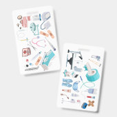 Medisch Badge Accessoire (Voor- en achterkant)