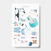 Medisch Badge Accessoire (Achterkant)