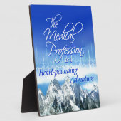 Medisch beroep is een hartstikke onderneming fotoplaat (Zijkant)