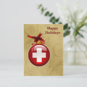 medisch beroep rode kruis Diabetes Feestdagenkaart (Staand voorkant)