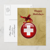 medisch beroep rode kruis Diabetes Feestdagenkaart (Voorkant / Achterkant)