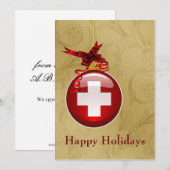 medisch beroep rode kruis Diabetes Feestdagenkaart (Voorkant / Achterkant)