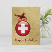 medisch beroep rode kruis Diabetes Feestdagenkaart (Staand voorkant)