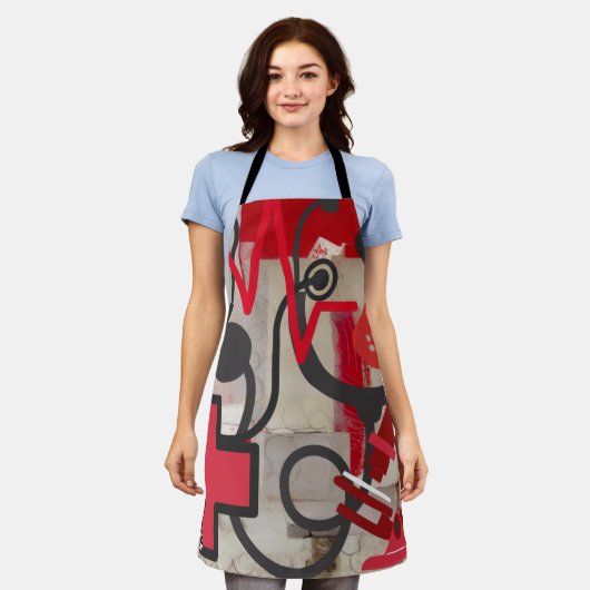 Medisch beroep schort (Gedragen)