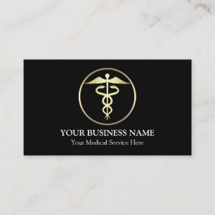 Medisch Caduceus-symbool Visitekaartje