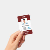 Medisch Centrum Verpleegster Foto ID Badge (Handheld)