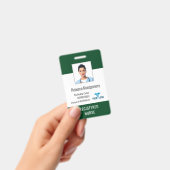 Medisch Centrum Verpleegster Foto ID Badge (Handheld)