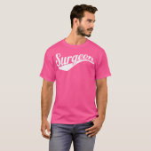 Medisch chirurg chirurg arts typogram t-shirt (Voorkant volledig)