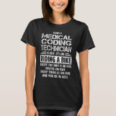 medisch coderingstechnicus t-shirt (Voorkant)