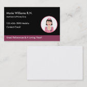 Medisch deskundige geregistreerde verpleegkundige visitekaartje (Voorkant / Achterkant)