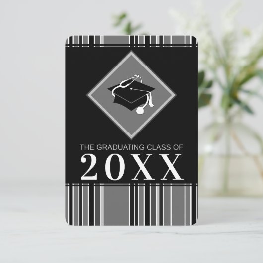 medisch diploma afstuderen jaar kaart (Staand voorkant)