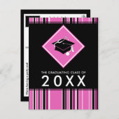 medisch diploma afstuderen uitnodiging briefkaart (Voorkant / Achterkant)