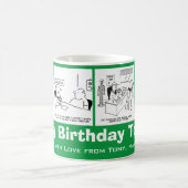 Medisch Dokter & Gezondheid Thema Cartoons Verjaar Koffiemok (Center)