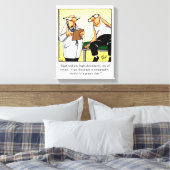 Medisch/Dokter Humor Verpakt Canvas Gift Afdruk (Insitu (Slaapkamer))