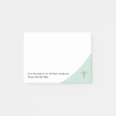 Medisch Dokter Interoffice Sticky Notes (Voorkant)