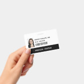 Medisch Dokter, MD ID Identificatie Badge (Handheld)