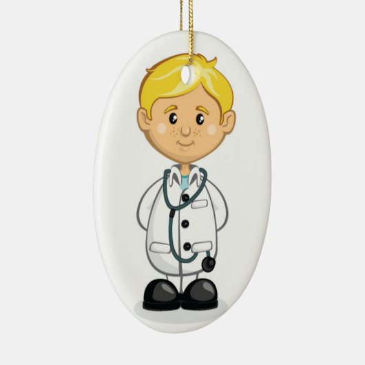 Medisch - Dokter - SRF Keramisch Ornament (Rechts)