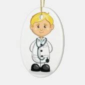 Medisch - Dokter - SRF Keramisch Ornament (Links)