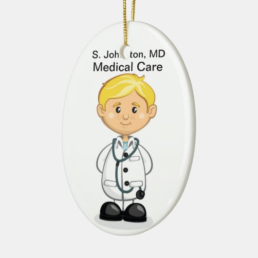 Medisch - Dokter - SRF Keramisch Ornament (Links)