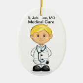 Medisch - Dokter - SRF Keramisch Ornament (Voorkant)