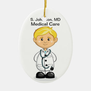 Medisch - Dokter - SRF Keramisch Ornament