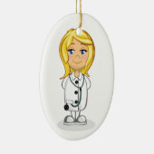 Medisch - Dokter - SRF Keramisch Ornament (Rechts)